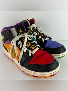 Nike Air Jordan 1 Mid SS Six Championships Sneakers